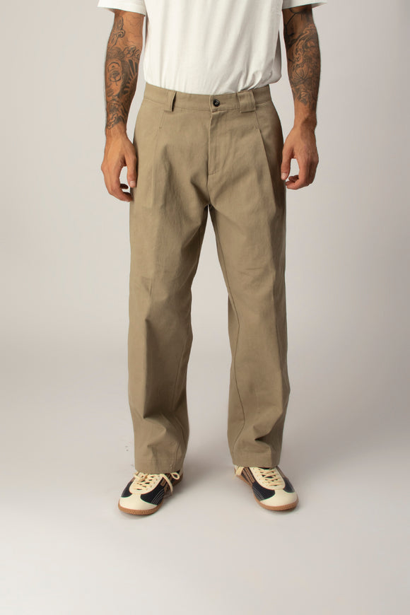  Pantalone Délavé Officina 36 Uomo Beige - 2