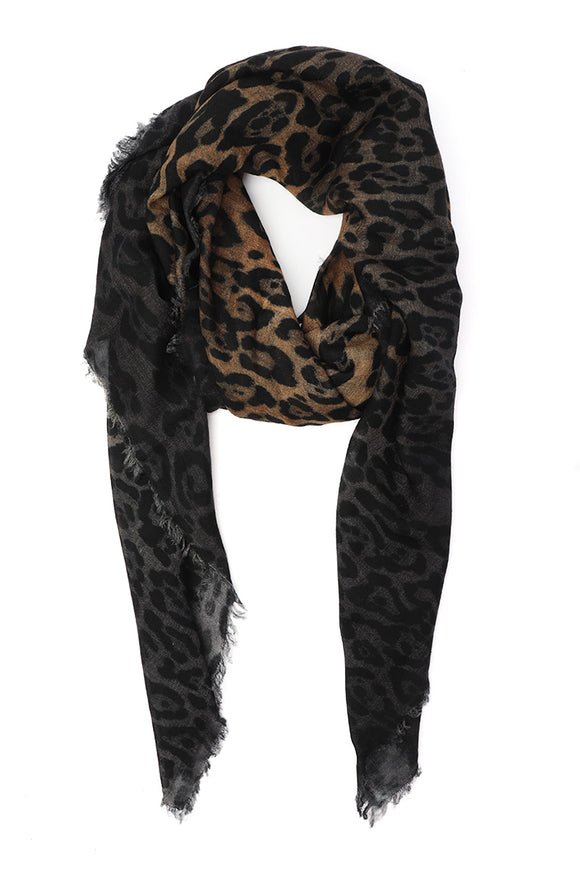  Sciarpa Macu Cashmere Riccardo Forconi Uomo Nero - 1