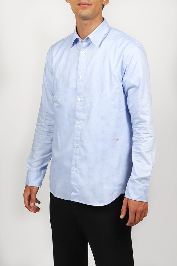  Camicia Oxford Logo N°21 Uomo Azzurro - 4