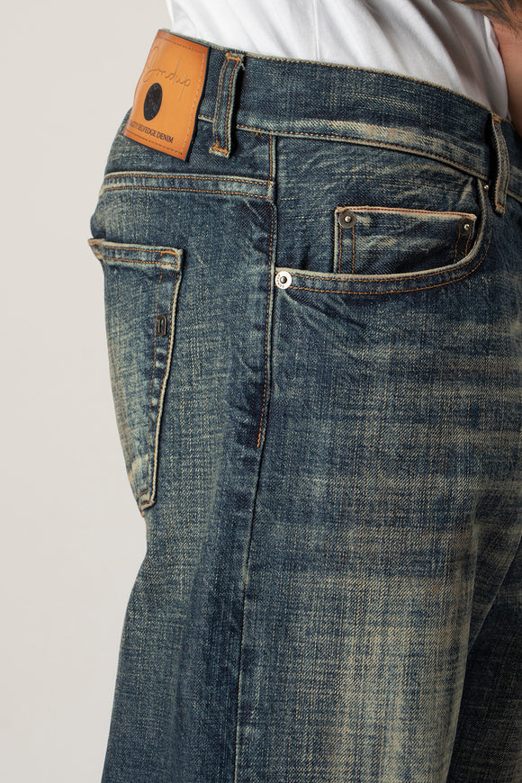  Jeans Yui Tela Giapponese Dondup Uomo Blu - 6