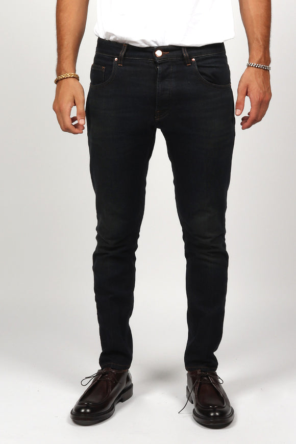  Jeans Yaren Crudo Don The Fuller Uomo Blu - 2