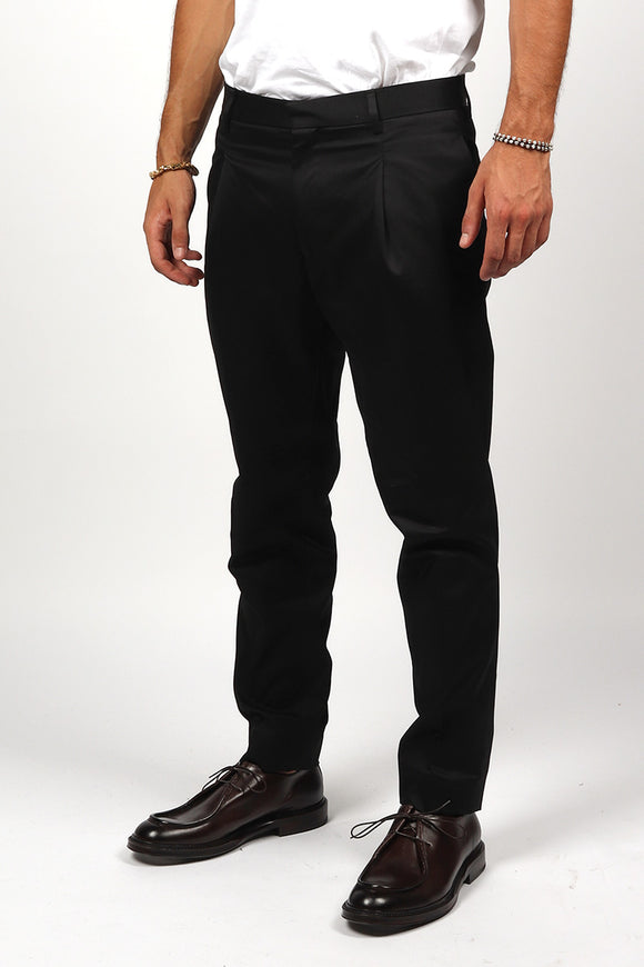  Pantalone Andy In Gabardina Be Able Uomo Nero - 4