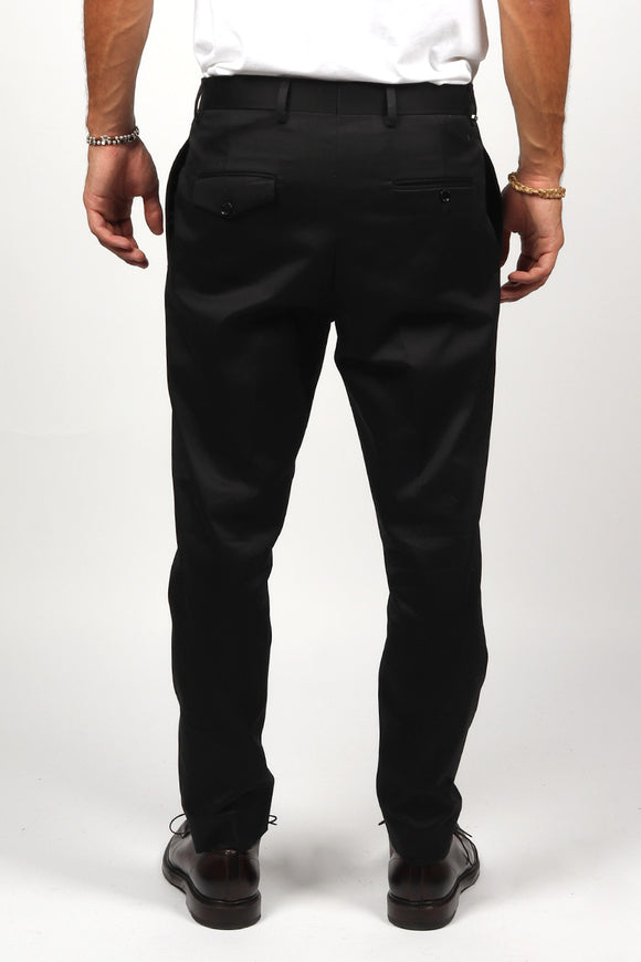  Pantalone Andy In Gabardina Be Able Uomo Nero - 5