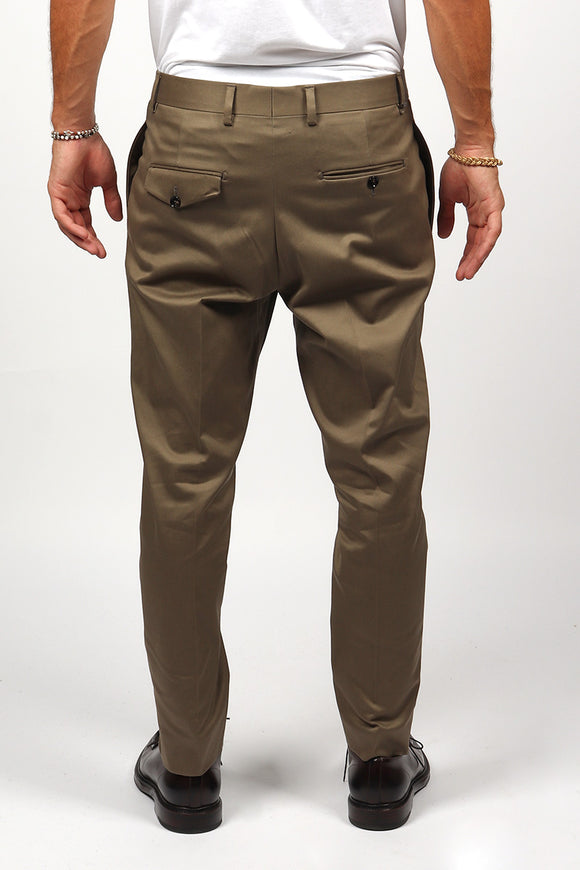  Pantalone Andy In Gabardina Be Able Uomo Marrone - 5