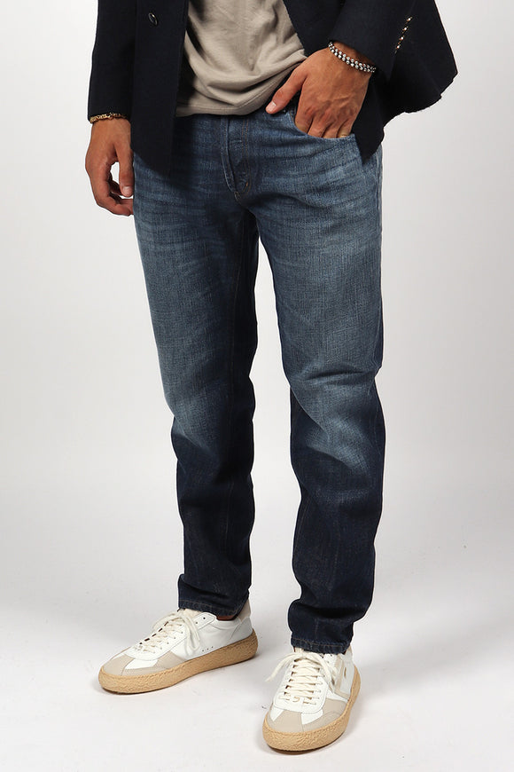  Jeans Brighton Denim Stone Dondup Uomo Blu - 1