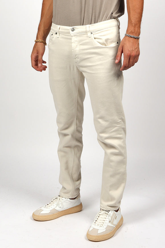  Jeans Brighton In Bull Dondup Uomo Bianco - 4