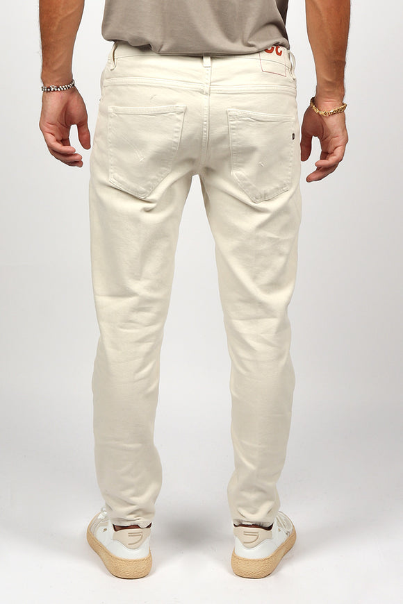  Jeans Brighton In Bull Dondup Uomo Bianco - 5