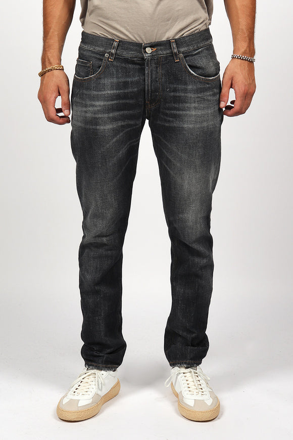  Jeans Mius Baffi Blk Dondup Uomo Grigio - 2