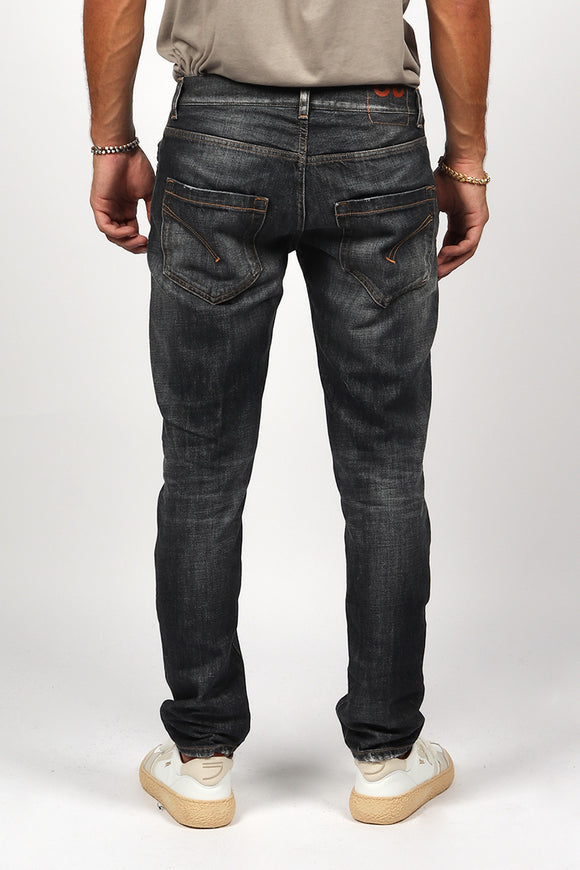  Jeans Mius Baffi Blk Dondup Uomo Grigio - 5