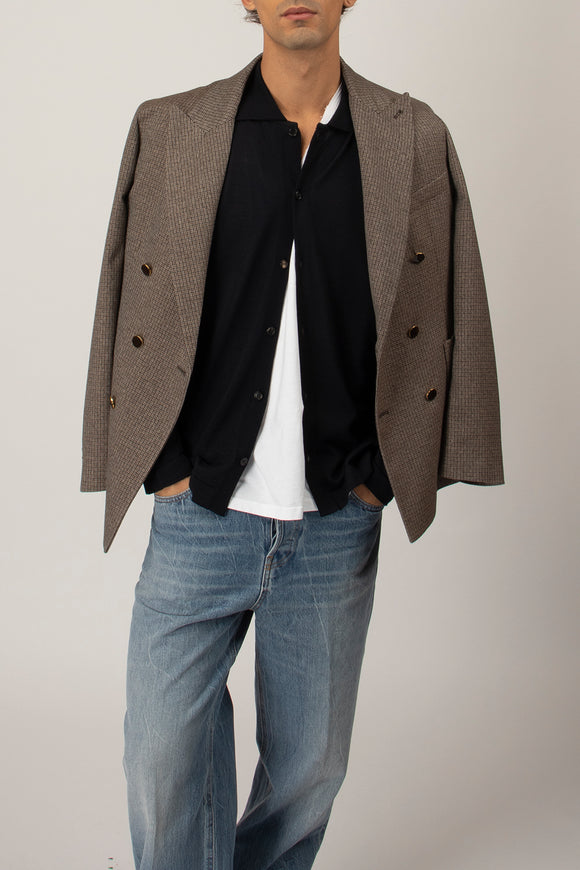  Cardigan Camicia Ciano Uomo Blu - 1