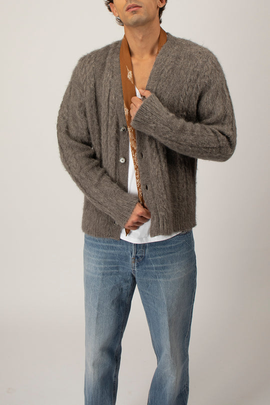 Cardigan Trecce Mohair