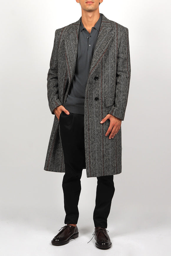  Cappotto Clochard Diagonal Reveres 1949 Uomo Grigio - 1