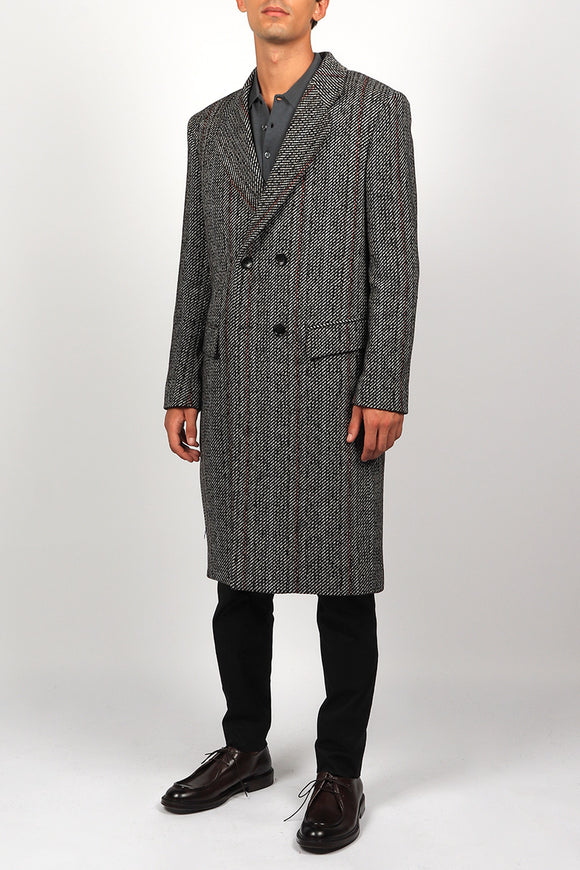  Cappotto Clochard Diagonal Reveres 1949 Uomo Grigio - 3