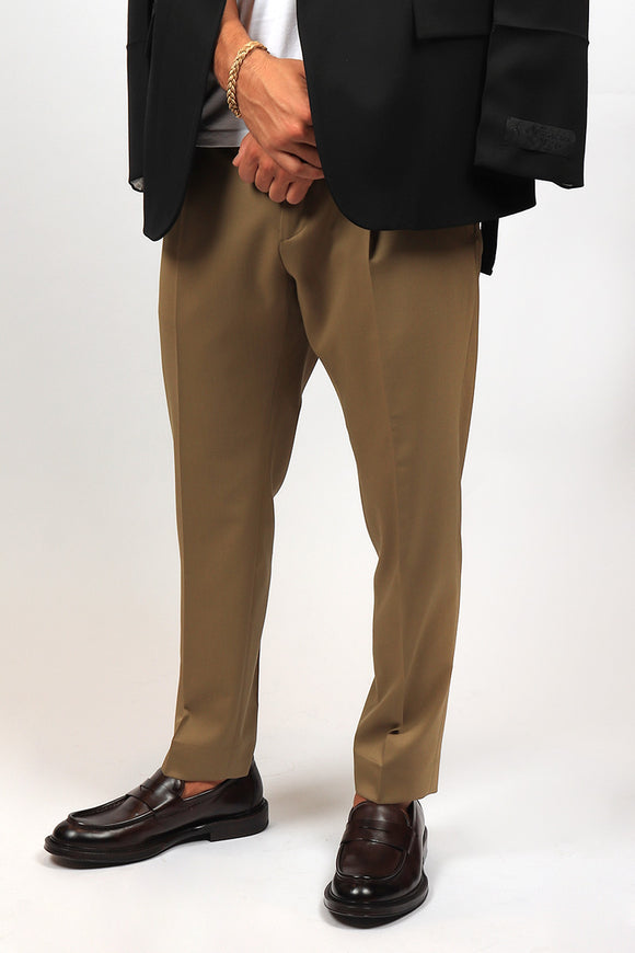  Pantalone Andy In Misto Lana Be Able Uomo Beige - 1