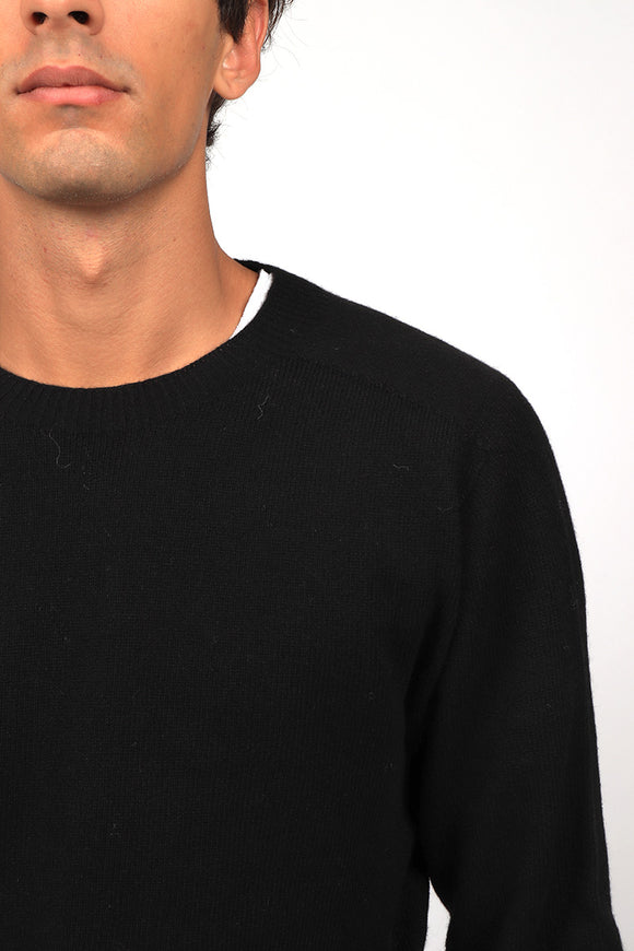  Maglia Cashmere Grifoni Uomo Nero - 6