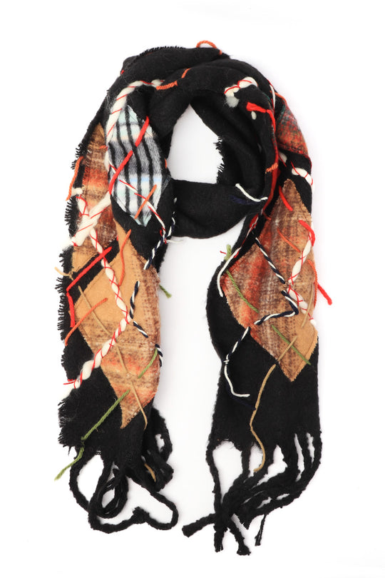 Sciarpa Patchwork Scozzese