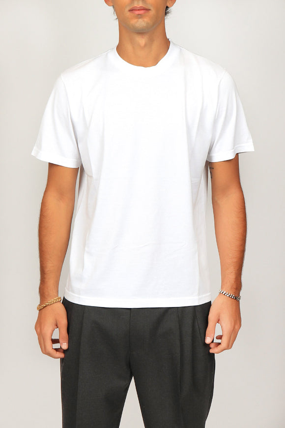  T-shirt Girocollo Covert Uomo Bianco - 2