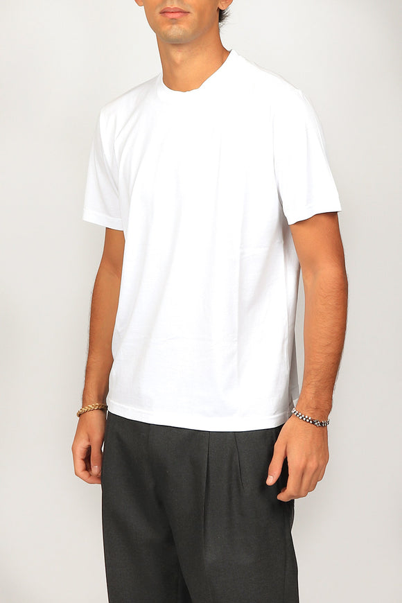  T-shirt Girocollo Covert Uomo Bianco - 4