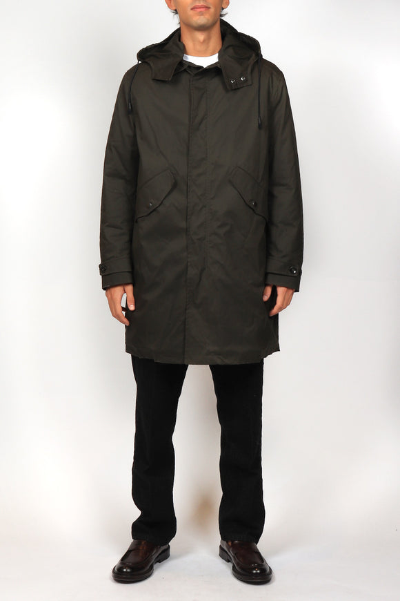  Parka Oil Officina 36 Uomo Verde - 2