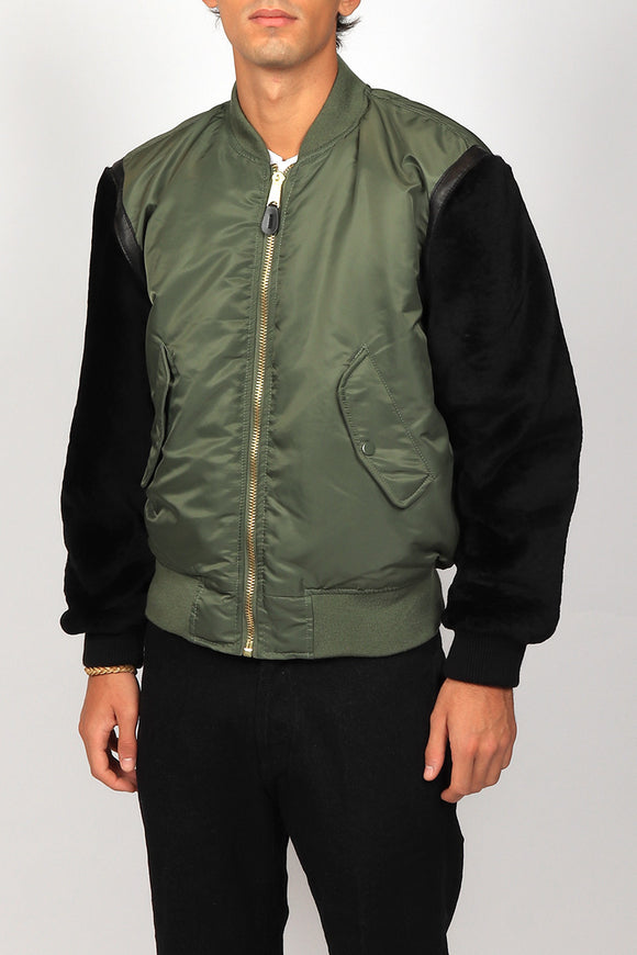  Bomber Fur Dacute Uomo Verde - 4