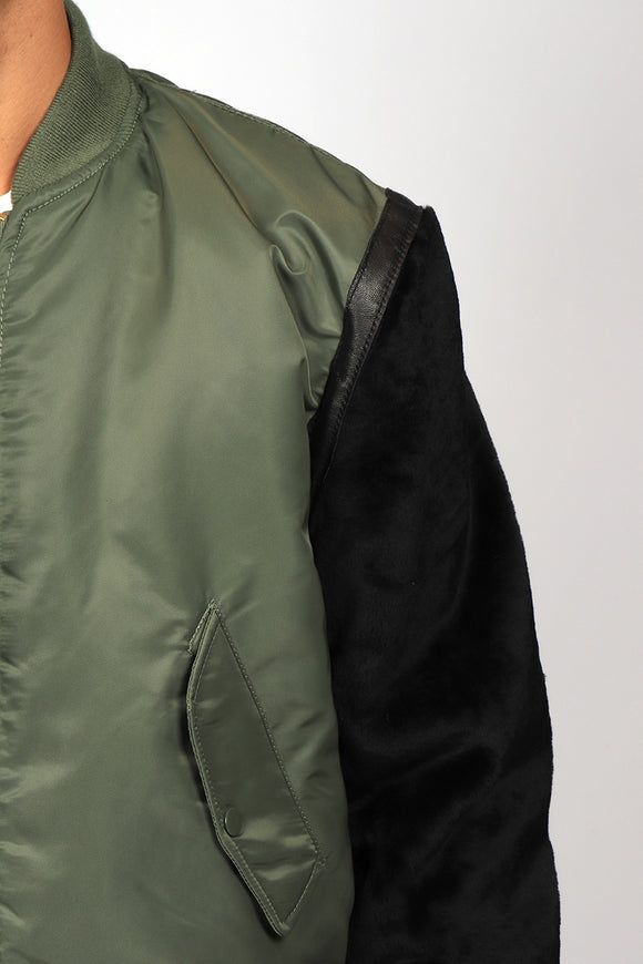  Bomber Fur Dacute Uomo Verde - 6