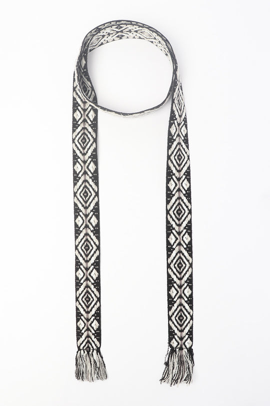 Fascia Etnica Blk/Wht