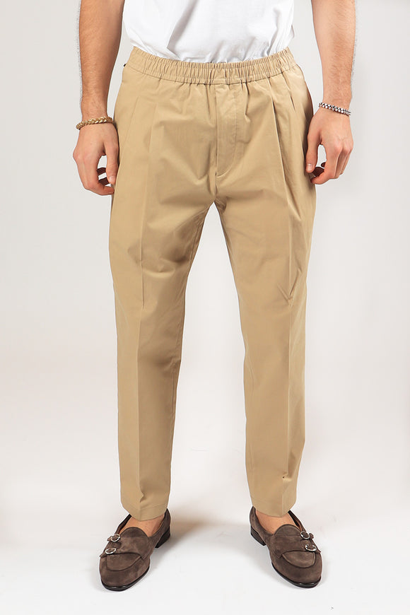  Pantalone Baddy In Gabardina Be Able Uomo Beige - 2