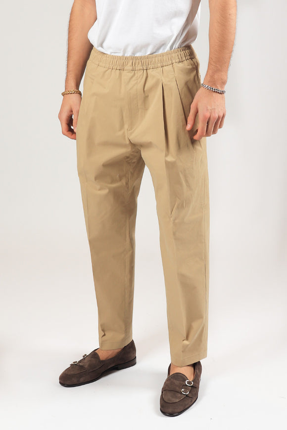  Pantalone Baddy In Gabardina Be Able Uomo Beige - 4