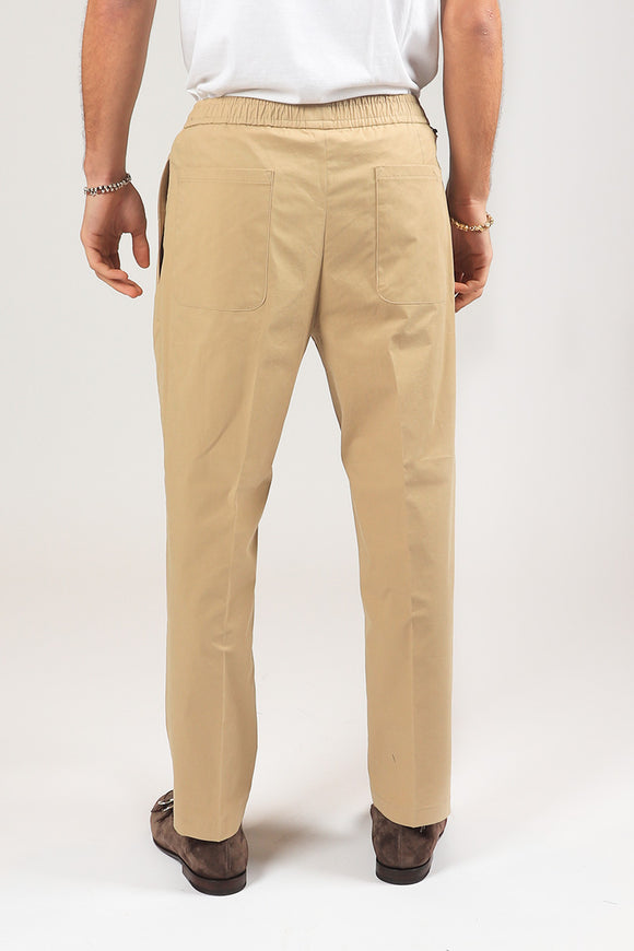  Pantalone Baddy In Gabardina Be Able Uomo Beige - 5