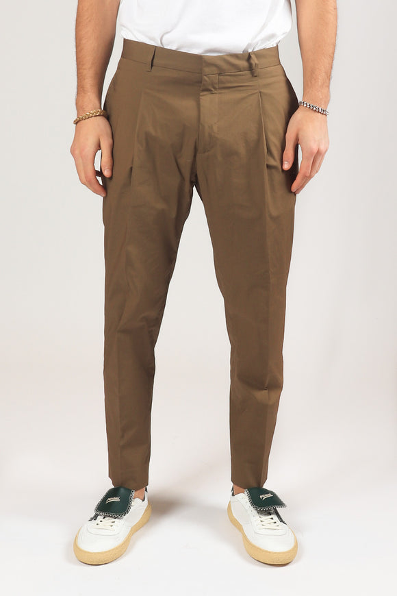  Pantalone Andy In Popeline Be Able Uomo Beige - 2