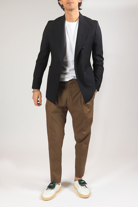  Pantalone Andy In Popeline Be Able Uomo Beige - 3