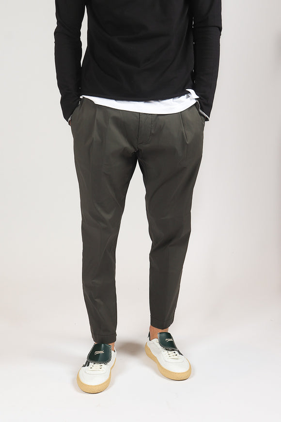  Pantalone Ben Dondup Uomo Grigio - 1