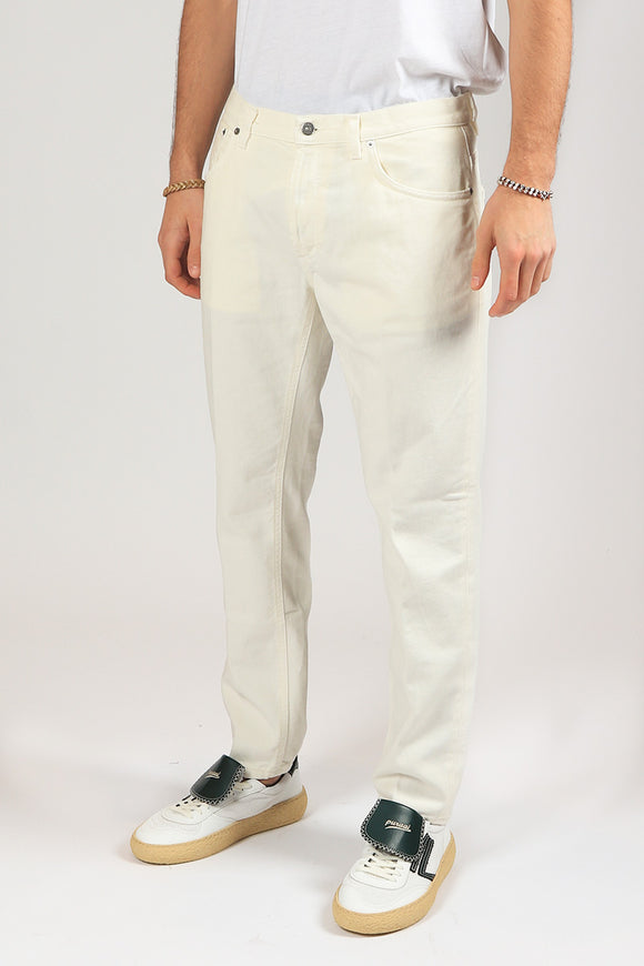  Jeans Brighton In Bull Dondup Uomo Bianco - 4