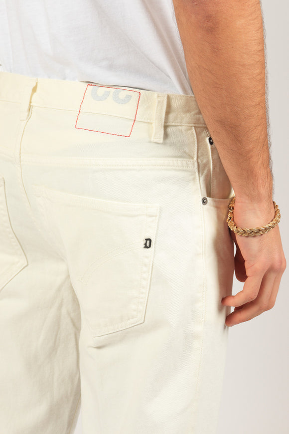  Jeans Brighton In Bull Dondup Uomo Bianco - 6