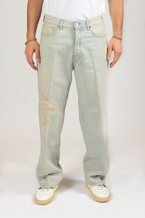  Jeans Akron Smerigliato Don The Fuller Uomo Azzurro - 2