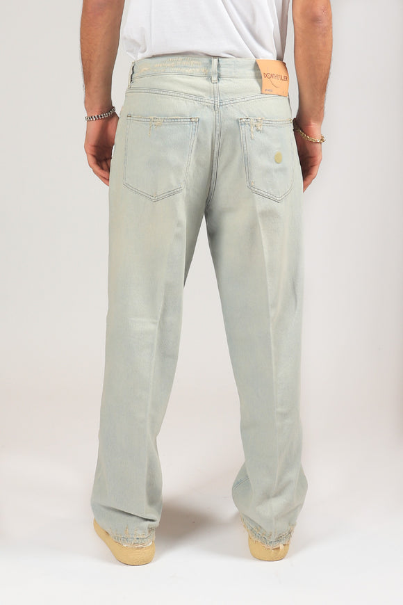  Jeans Akron Smerigliato Don The Fuller Uomo Azzurro - 5