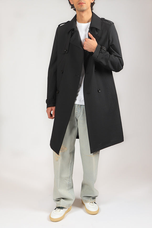  Trench Offlimits Canonico Reveres 1949 Uomo Grigio - 1