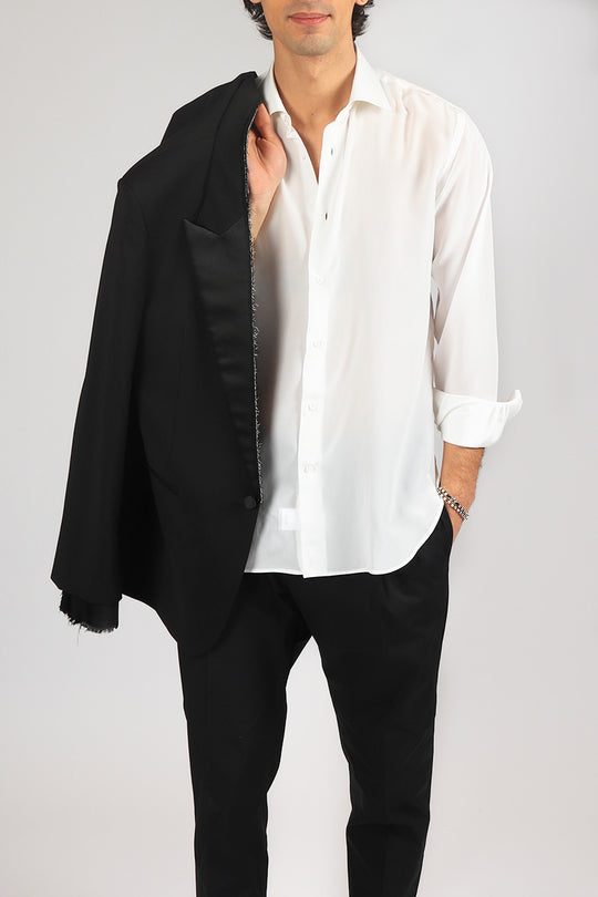 Camicia Regular in Seta