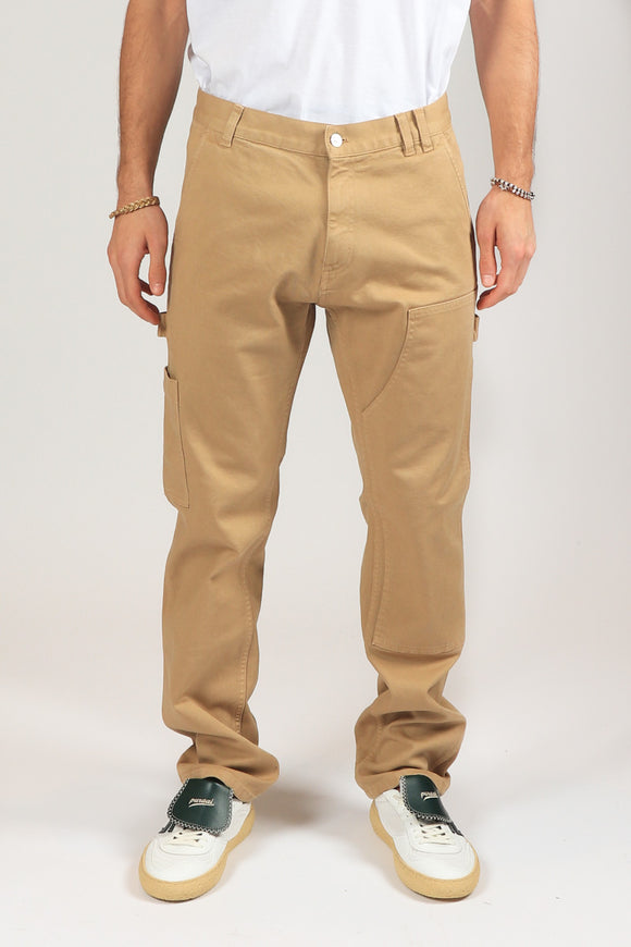  Pantalone Work N°21 Uomo Beige - 2