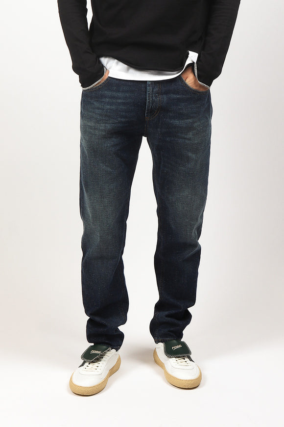  Jeans Brighton Denim Dark Dondup Uomo Blu - 1