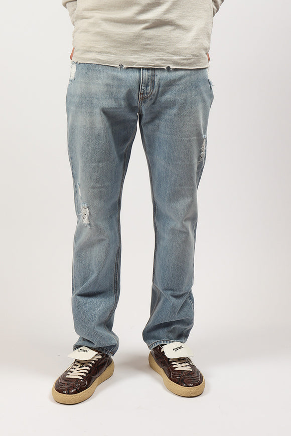  Jeans Arrow Rotture Grifoni Uomo Azzurro - 1