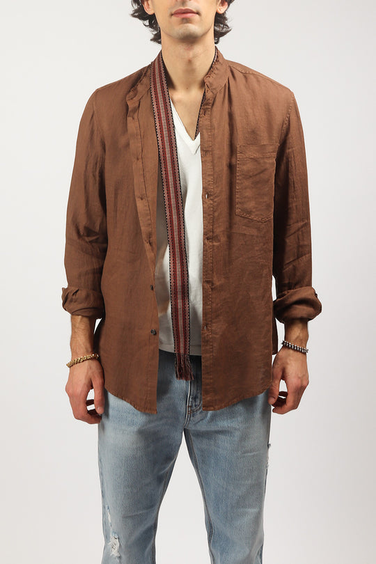 Camicia Coreana Lino