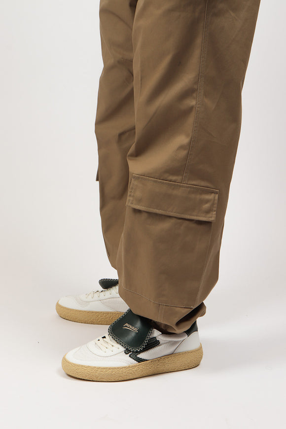  Pantalone Cargo Basso Covert Uomo Beige - 6