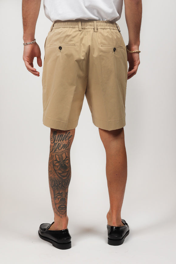  Bermuda Havier In Tela Be Able Uomo Beige - 5