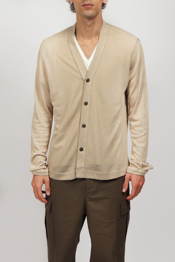  Cardigan Operato Officina 36 Uomo Beige - 2