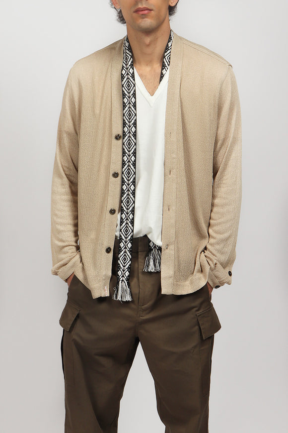  Cardigan Operato Officina 36 Uomo Beige - 1