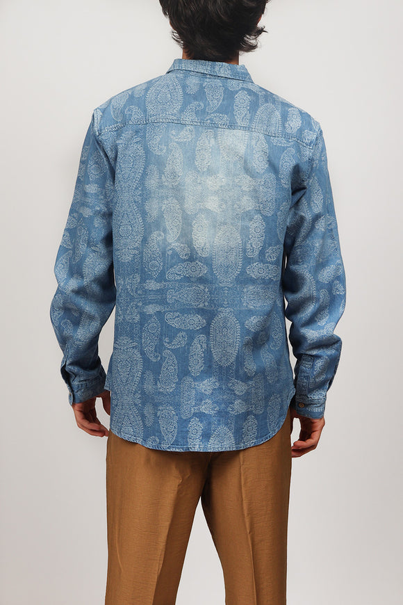  Camicia Oldana Tooco Uomo Blu - 5