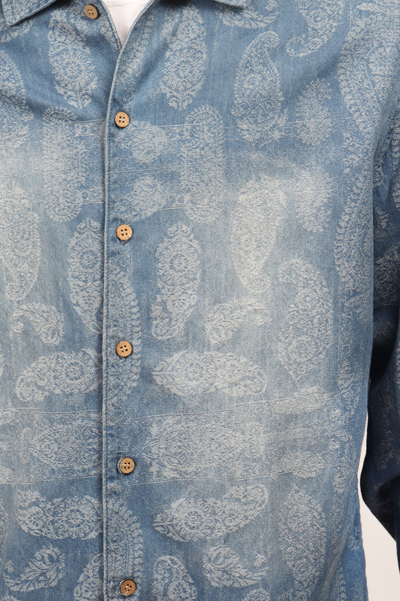  Camicia Oldana Tooco Uomo Blu - 6