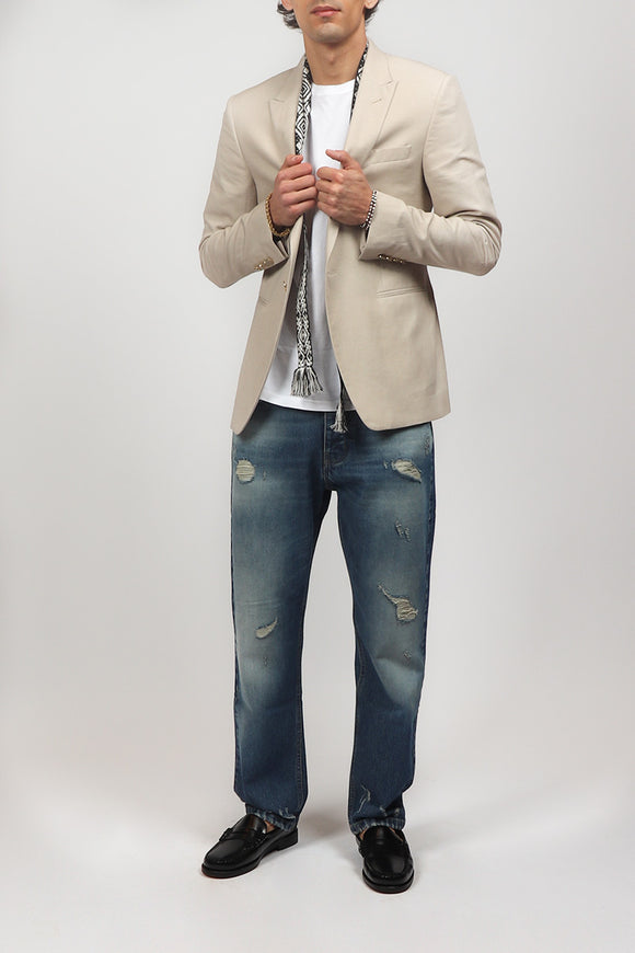  Jeans Regular Navy Broken Laundry Uomo Azzurro - 3