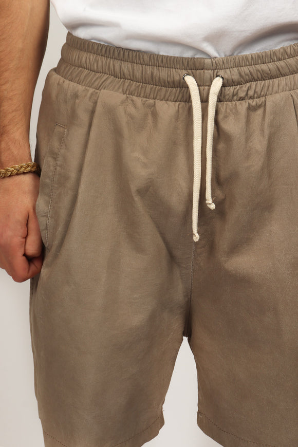  Bermuda In Pelle Blister Dacute Uomo Grigio - 6
